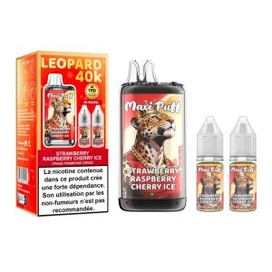 Léopard 40K – Strawberry Raspberry Cherry
