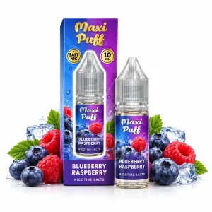 E-liquide Maxi Puff 10ml Blueberry Raspberry