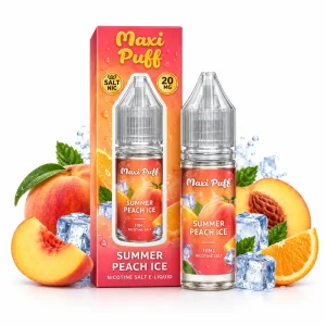 E-liquide Maxi Puff 10ml Summer Peach Ice
