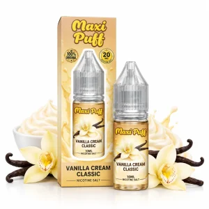 E-liquide Maxi Puff 10ml Vanilla Cream Classic